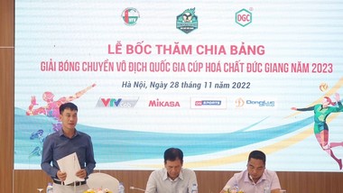Liên đoàn bóng chuyền Việt Nam đã thông tin về giải đấu năm 2023. Ảnh: LƯỢNG LƯỢNG