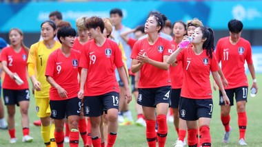 Đội tuyển nữ Hàn Quốc, một trong những ứng viên vào Bán kết tại Asian Cup nữ 2022