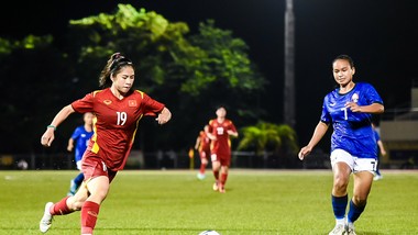 Thanh Nhã ghi bàn ấn định chiến thắng 3-0 cho đội Việt Nam 