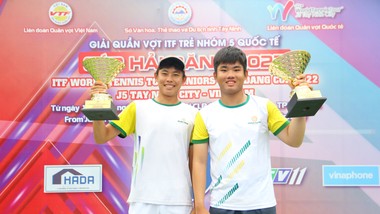 Đôi Việt Nam đoạt chức vô địch đôi nam