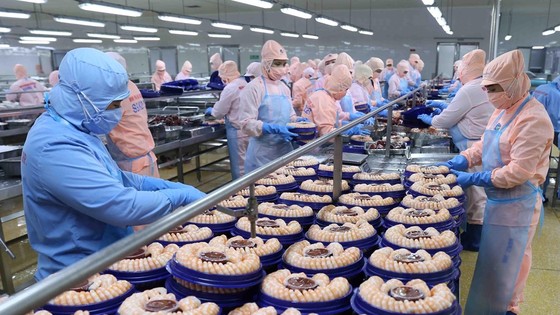 Hiệp hội Chế biến và Xuất khẩu thủy sản Việt Nam (VASEP) dự báo, xuất khẩu thủy sản trong Quý II/2021 sẽ tiếp đà tăng trưởng 10%. Ảnh minh họa.