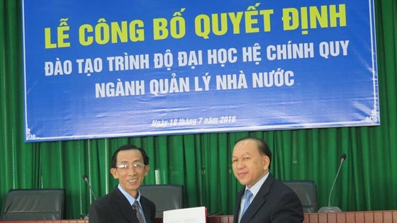 Học viện Cán bộ TPHCM được tuyển sinh Đại học hệ chính quy