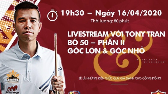 Cơ thủ Trần Quyết Chiến sẽ hướg dẫn đánh bida vào tối nay.