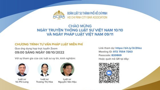 HCMC Bar Association to give free legal advice to people
