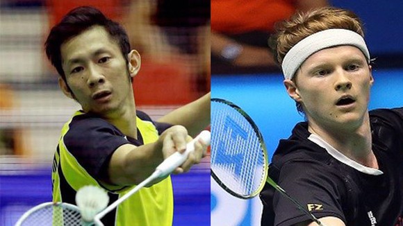 Nguyễn Tiến Minh sẽ tái ngộ Anders Antonsen tại Olympic Tokyo 2020.