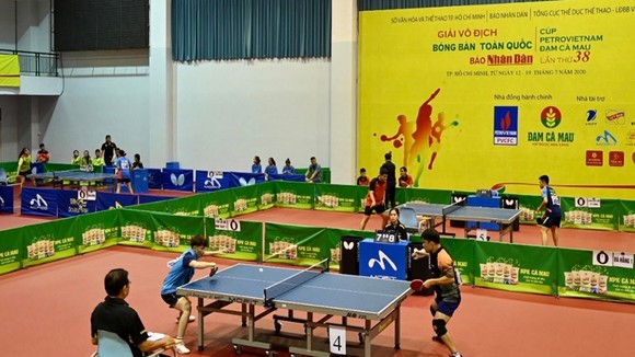 Giải bóng bàn quốc gia năm nay có thể không đón khán giả vào xem.