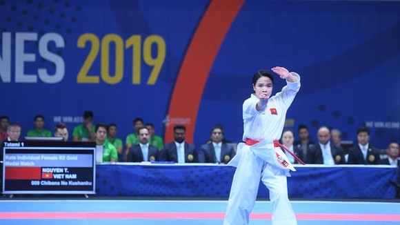 Nguyễn Thị Phương sẽ thi đấu nội dung kata nữ.