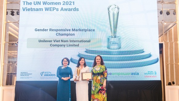 Unilever Việt Nam nhận giải thưởng ‘Bình đẳng giới tại thị trường’ tại Giải thưởng WEPs 2021