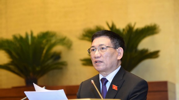 Bộ trưởng Bộ Tài chính nhiệm kỳ 2016-2021 Hồ Đức Phớc. ẢNH: QUANG PHÚC