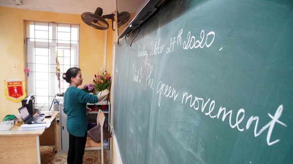 Nhà giáo tiếp tục được hưởng phụ cấp thâm niên. Ảnh: QUANG PHÚC