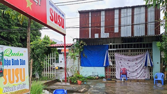 Quán nhậu Su Su trên địa bàn TP Sóc Trăng, nơi xảy ra án mạng
