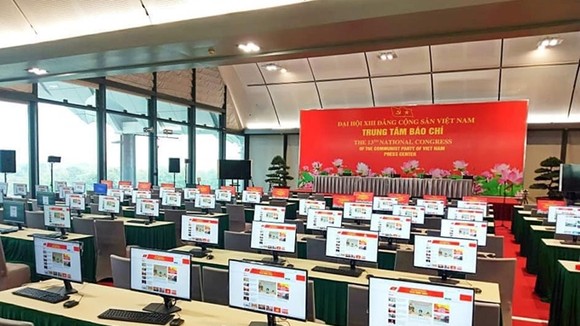 Trung tâm Báo chí Đại hội XIII sẵn sàng cho ngày khai trương