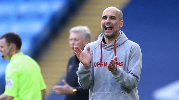 HLV Pep Guardiola tập trung hướng đến 10 ngày hệ trọng. Ảnh: Getty Images