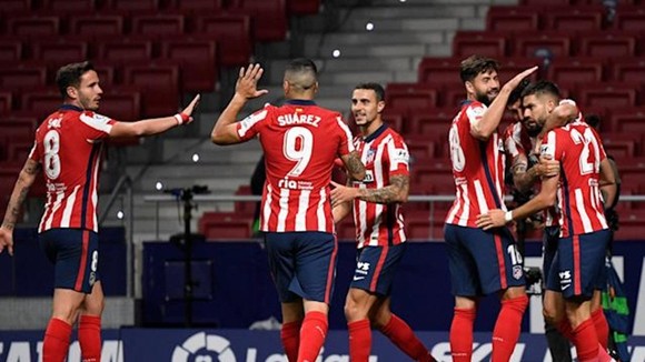Atletico Madrid đã tiến thêm một bước đến chức vô địch La Liga. Ảnh: Getty Images