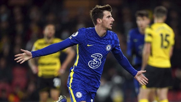 Mason Mount tỏa sáng với 1 bàn thắng và một đường kiến tạo cho Chelsea. Ảnh: Getty Images