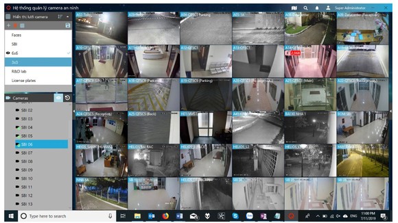 Hệ thống Smart VMS ứng dụng AI có khả năng cảnh báo tụ tập đám đông