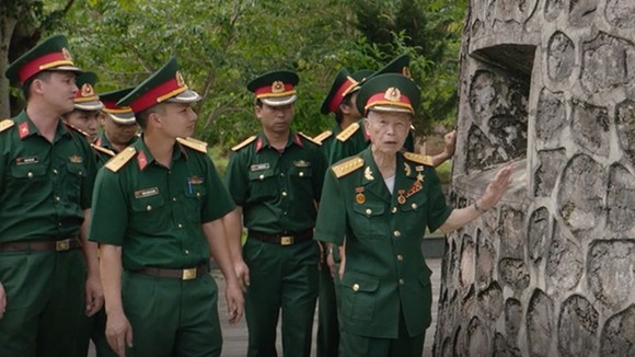 Cảnh trong phim "Chiến thắng biên giới thu đông - 1950" do Điện ảnh Quân đội nhân dân sản xuất