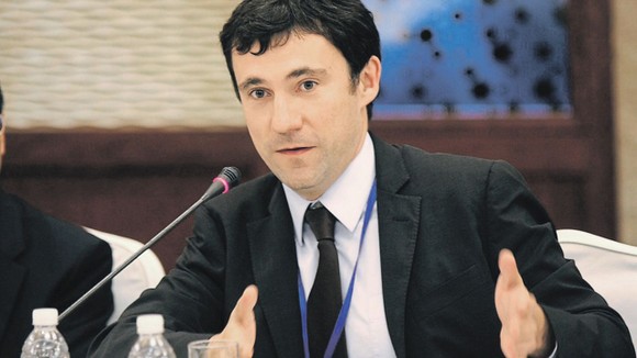 Mathieu Duchâtel giám đốc chương trình Châu Á tại Institut Montaigne. Ảnh: Les Echos