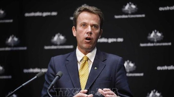 Ông Dan Tehan, Bộ trưởng Thương mại Australia. Ảnh: The Islander/TTXVN