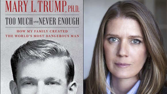 Mary Trump, cháu gái của Tổng thống Donald Trump và cuốn hồi ký xuất bản năm 2020. Ảnh: Politico