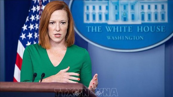 Thư ký báo chí Nhà Trắng Jen Psaki. Ảnh: AFP/TTXVN
