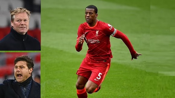 Tiền vệ Hà Lan Georginio Wijnaldum đã từ chối Barcdelona để sang PSG