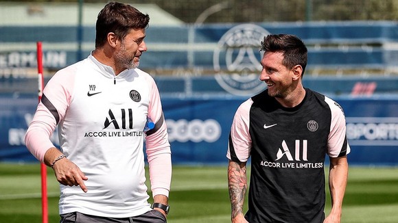 Pochettino và Leo Messi ở PSG