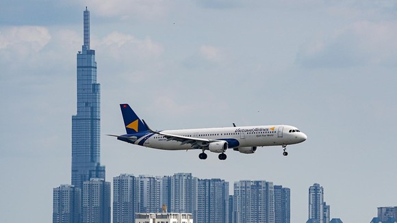 Các chuyến bay thương mại của hãng hàng không Vietravel Airlines dự kiến sẽ cất cánh vào ngày 25/1/2021. (Ảnh: CTV/Vietnam+)