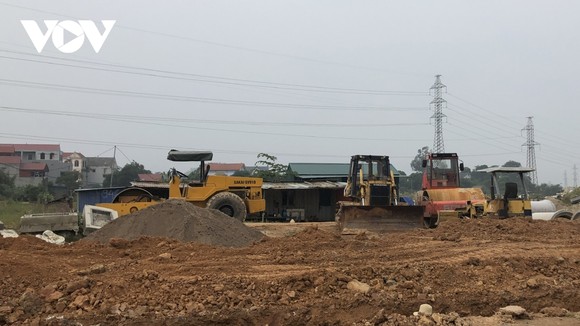 Thi công một dự án tái định cư phục vụ dự án Khu liên hiệp xử lý rác thải Sóc Sơn.