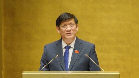 Bộ trưởng Bộ Y tế Nguyễn Thanh Long. Ảnh: QUANG PHÚC