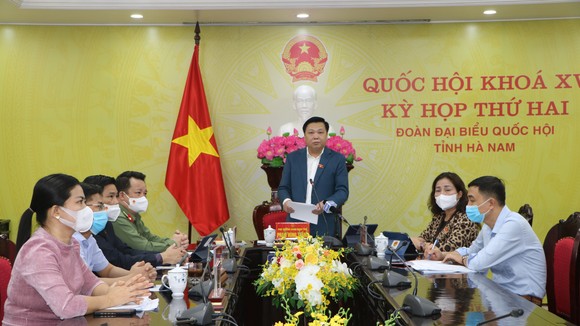 ĐBQH Phạm Hùng Thắng (Hà Nam) phát biểu