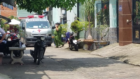 Công an tại hiện trường