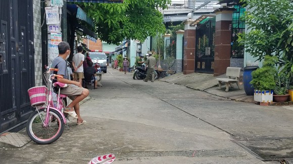 Công an có mặt ở hiện trường