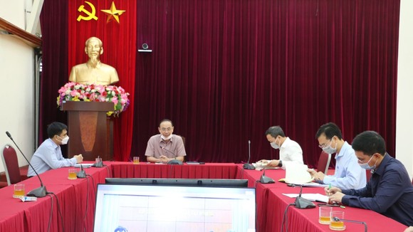 Bộ GTVT họp trực tuyến với các bộ ngành và địa phương về công tác vận tải vào ngày 15-9