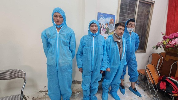 Nhóm người Trung Quốc bị phát hiện