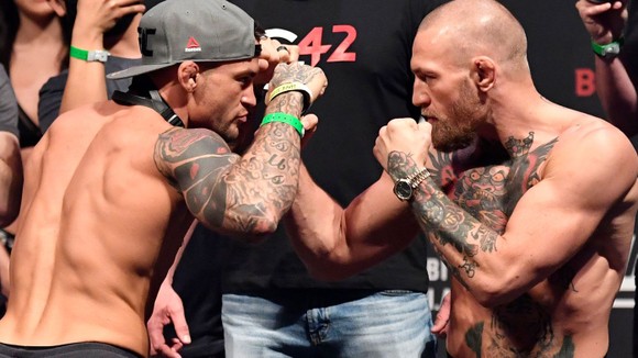 Poirier mặt đối mặt McGregor