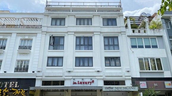 Khách sạn tại Quận 7, nơi đội tuyển Việt Nam đang thực hiện cách ly