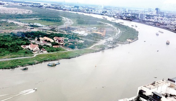 Một đoạn sông Sài Gòn