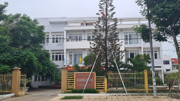Sở Giáo dục và Đào tạo tỉnh Quảng Nam có nhiệm vụ cung cấp hồ sơ, tài liệu phục vụ công tác thanh tra các gói thầu liên quan đến Chương trình 775. Ảnh: NGUYỄN CƯỜNG
