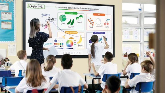 Màn hình chuyên dụng dành cho giáo dục Samsung Flip 85″ mang lại nhiều tiện ích