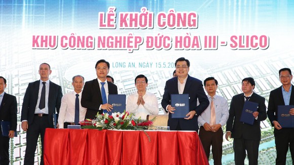 Ký kết thuê đất tại 1 KCN ở Long An