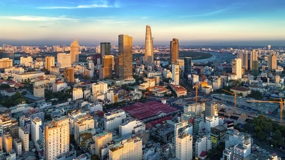 A view of HCM City (Photo: VNA)