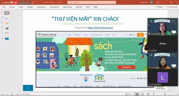 The website of the online library of comic books, Literacy Cloud