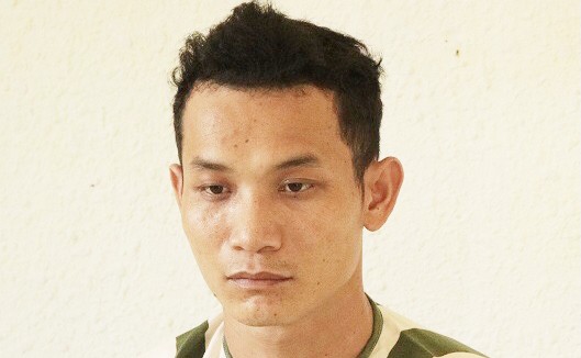 Võ Văn Trường tại cơ quan công an