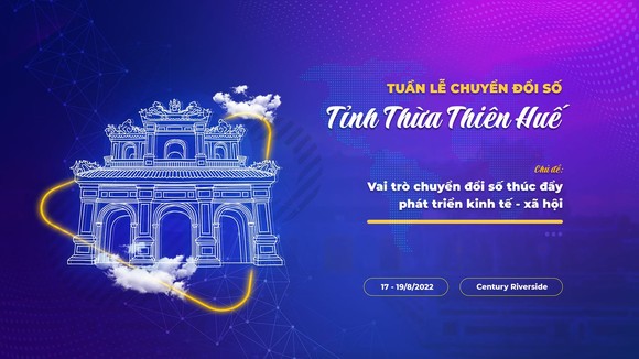 Chủ tịch UBND tỉnh Thừa Thiên Huế phát biểu tại phiên họp thứ 3 của Ủy ban Quốc gia về chuyển đổi số vừa diễn ra tại trụ sở Chính phủ. 