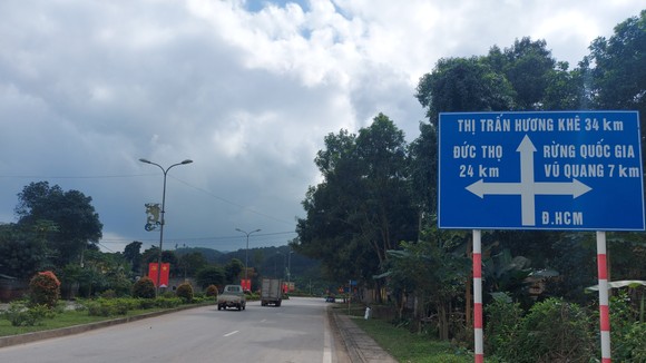 Địa bàn huyện Vũ Quang, tỉnh Hà Tĩnh