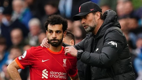 Mohamed Salah gia hạn là tin vui nhất mà HLV Jurgen Klopp mong chờ. Ảnh: Getty Images