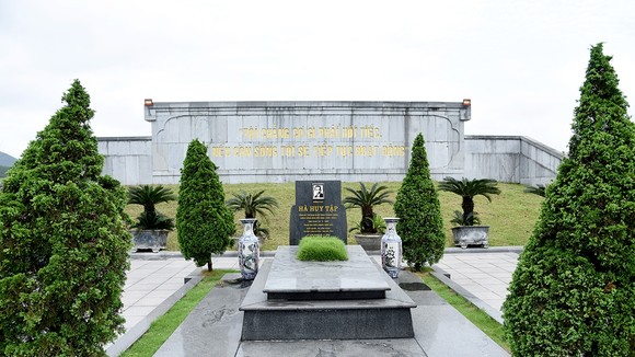 Khu lưu niệm cố Tổng Bí thư Hà Huy Tập. Ảnh: Báo Hà Tĩnh