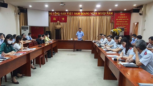 Buổi công bố Quyết định 1179/QĐ-STNMT-TTr của Giám đốc Sở TNMT TPHCM