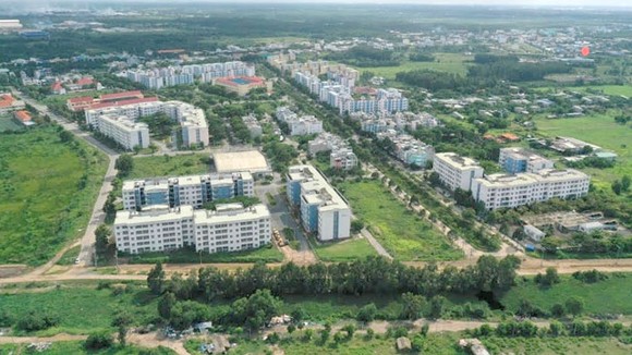Một dự án nhà ở xã hội của Vạn Phúc.